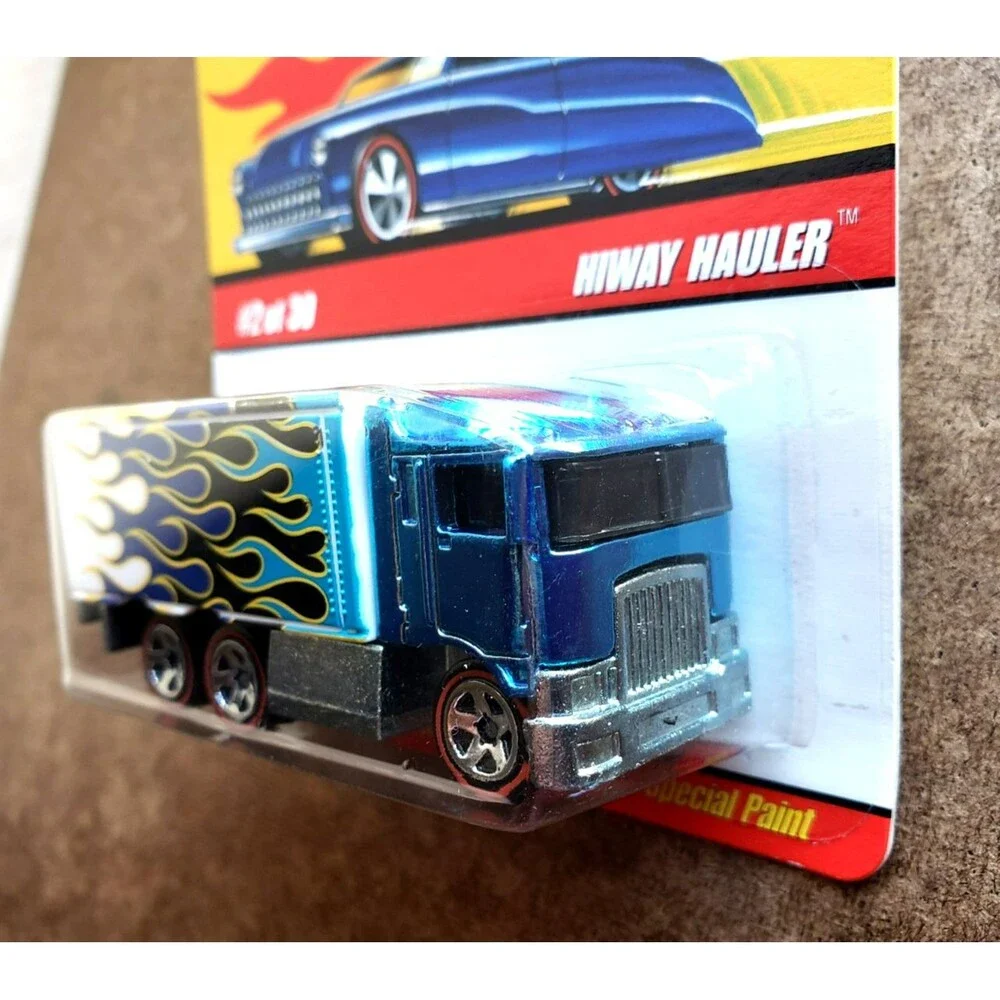 2007 Hot Wheels HIWAY HAULER Spectraflame AQUA BLUE CLASSICS SERIES 3 1:64 RL5SP